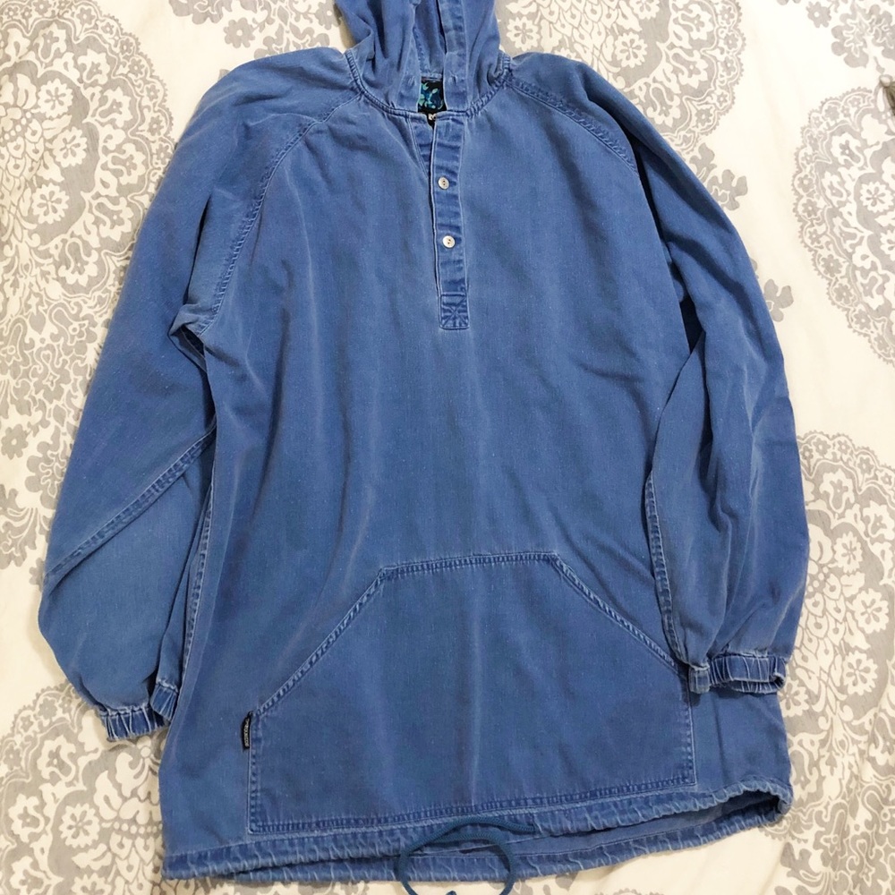 Vintage Rhinoceros denim pullover